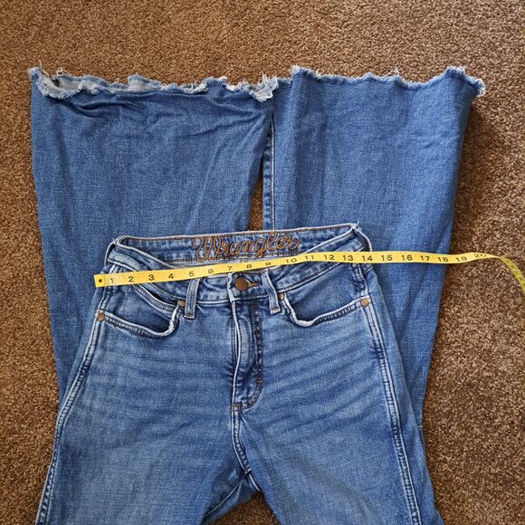 Wrangler Retro High Rise Flare /Bell Bottom Denim Jeans - Picture 5 of 11